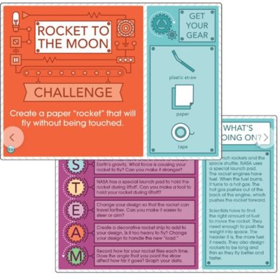 stem challenges cards 2-5d